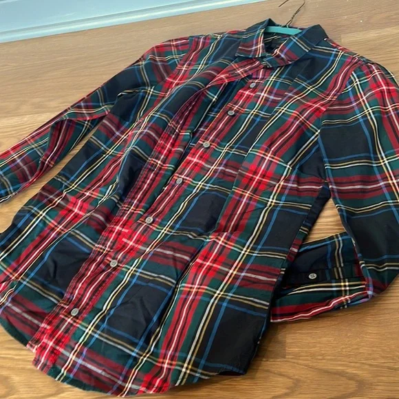 This is a J.Crew blazer. It is in really good condition with no holes or rips. - Picture 2 of 4